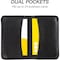 Samsill Regal Business Card Case, Leather, 2-3/4"x 4-1/4", Black SAM81220 - alternate 2